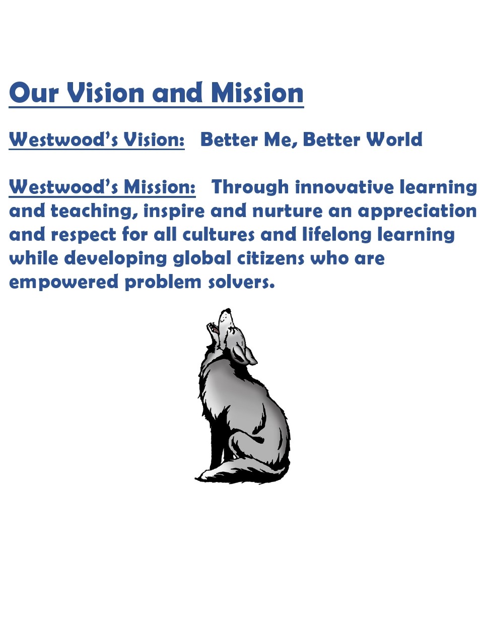 Our Vision and Mission