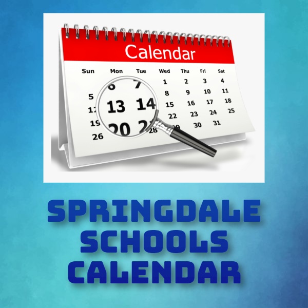 Springdale Schools Calendar