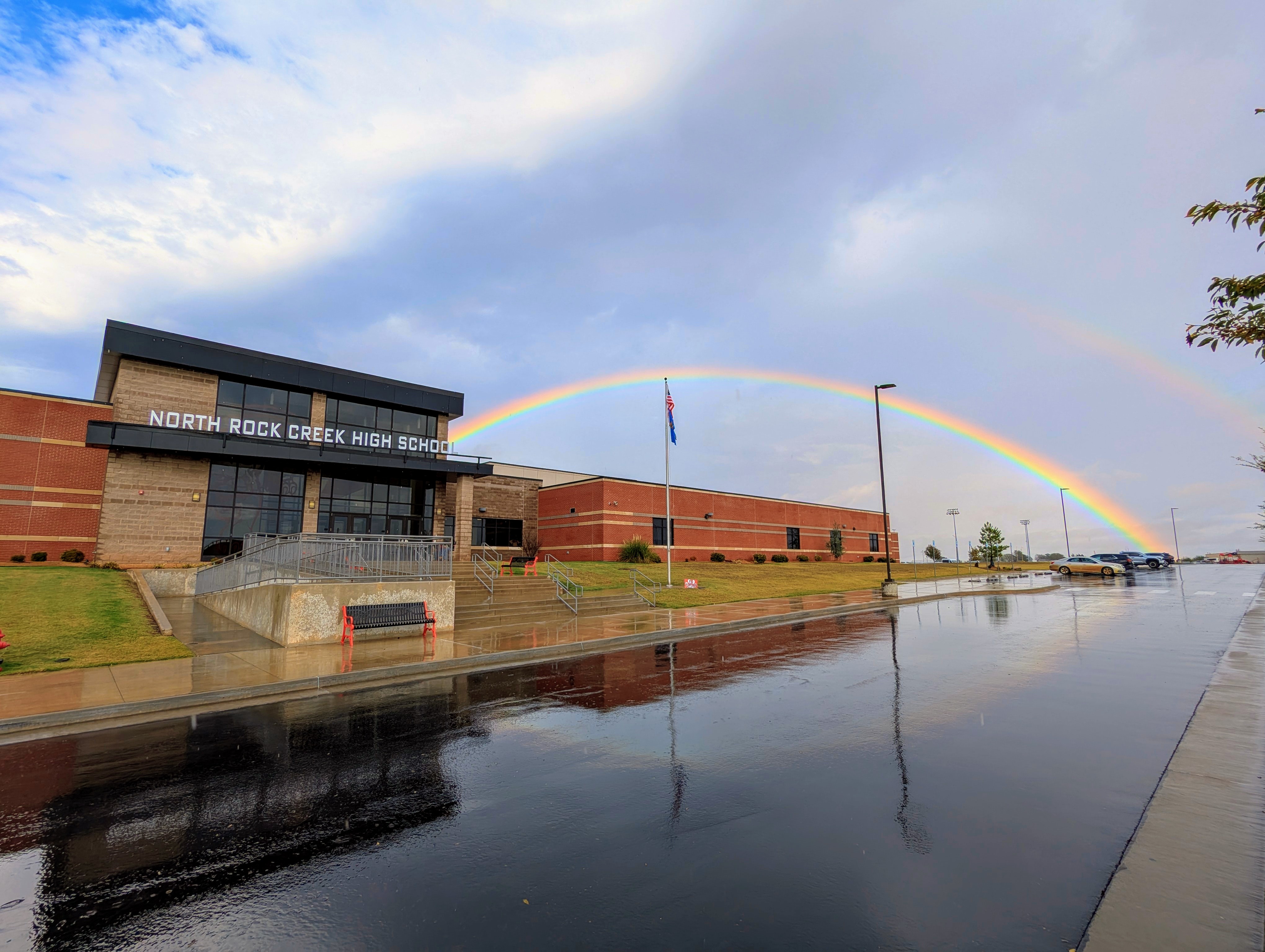 high school rainbow