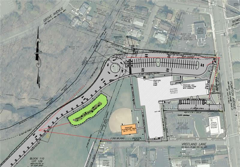 Overhead Map View of Proposed Access Road and LRP Changes