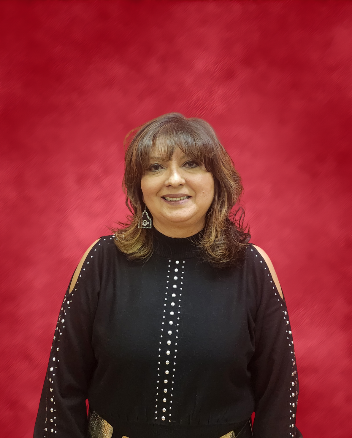 Elaine Gonzales smiling