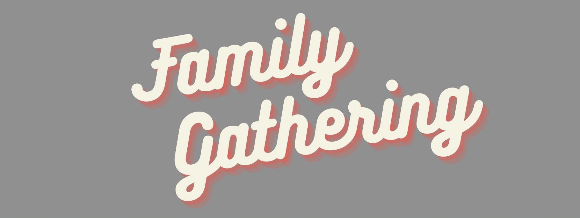 family gathering logo