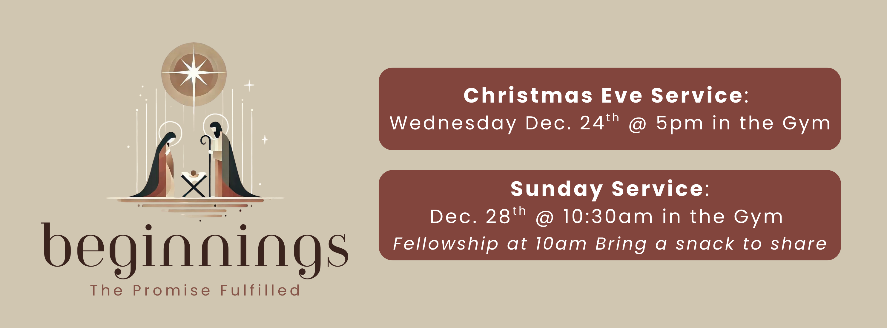 a star over a manger