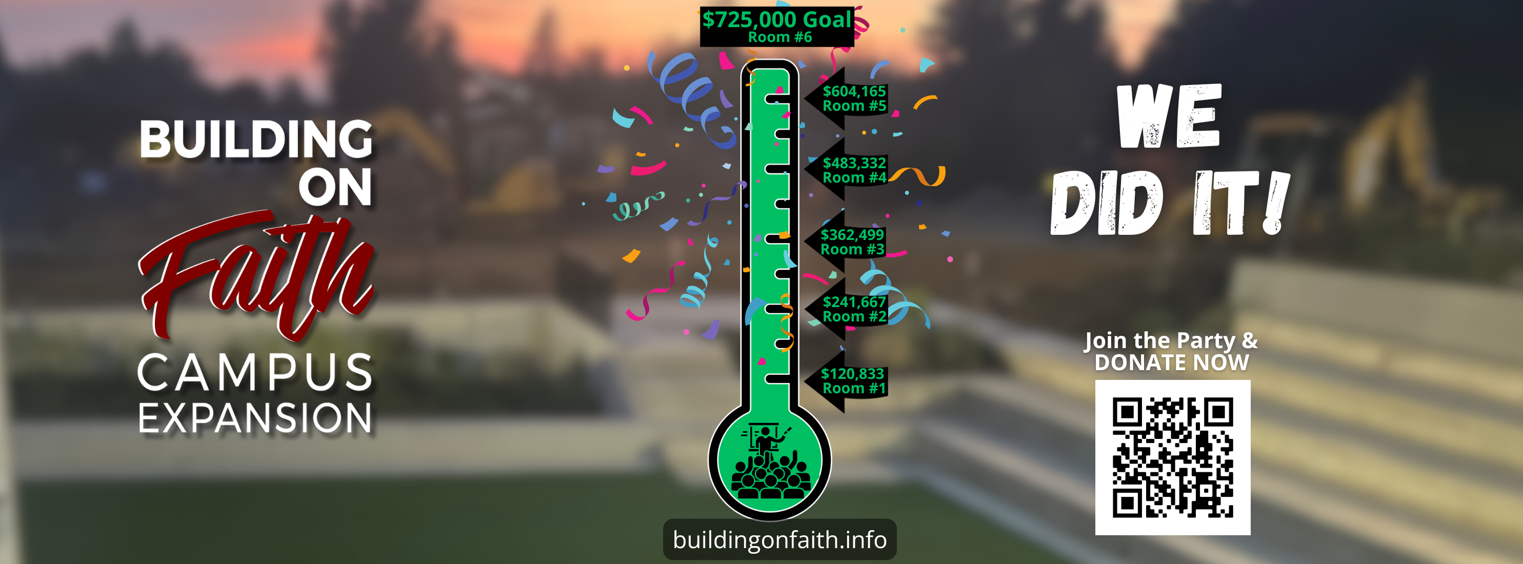 We Did It!