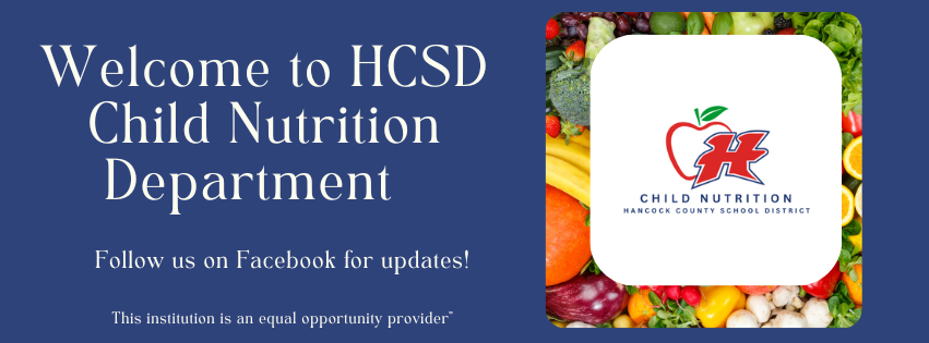 Welcome to HCSD Child Nutrition Department!