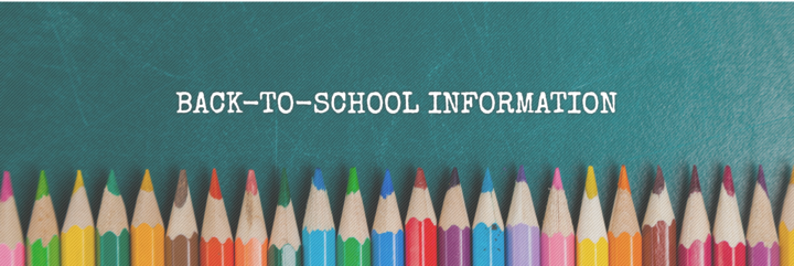 back to school information