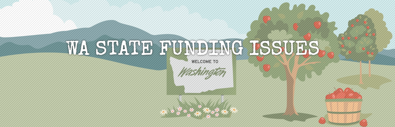 WA State Funding Issues banner