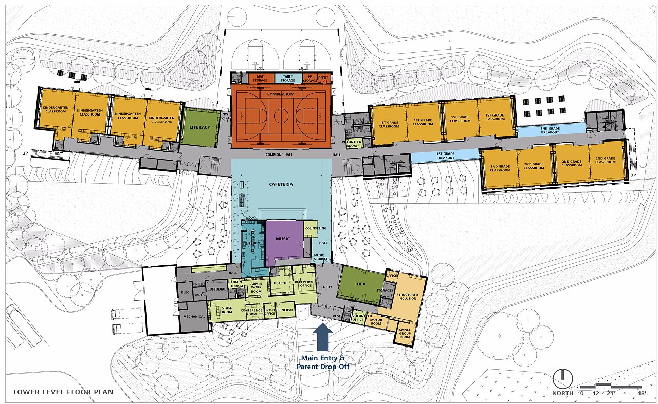 Lacamas Lake Elementary map
