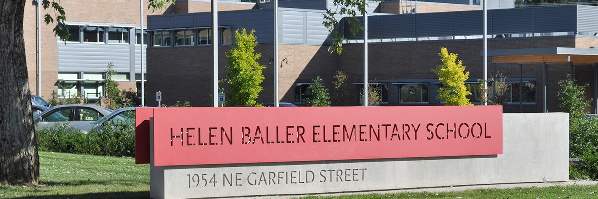 Helen Baller Elementary front