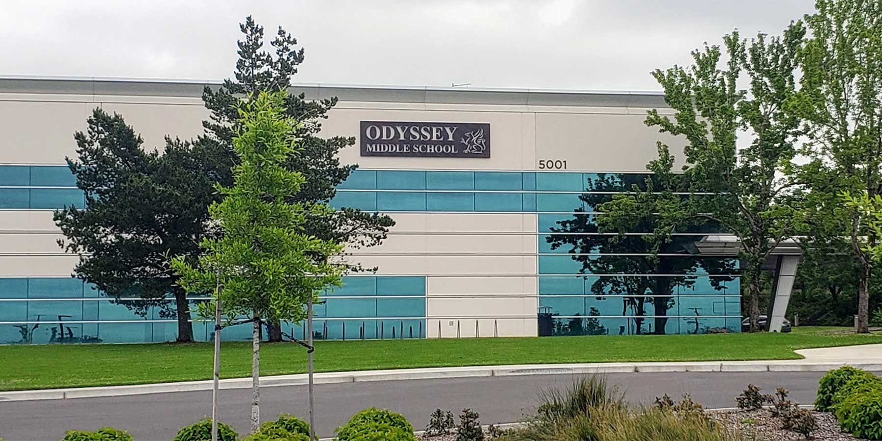 Odyssey Middle School banner