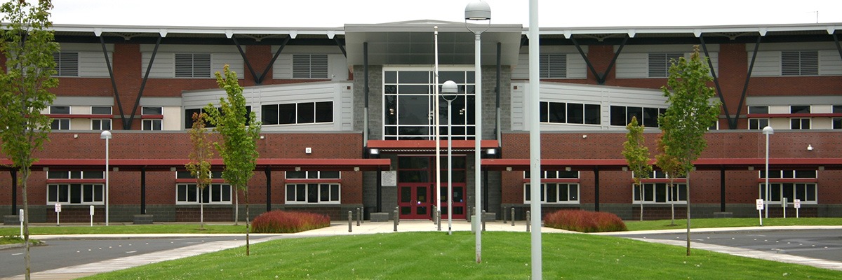 Camas High School front