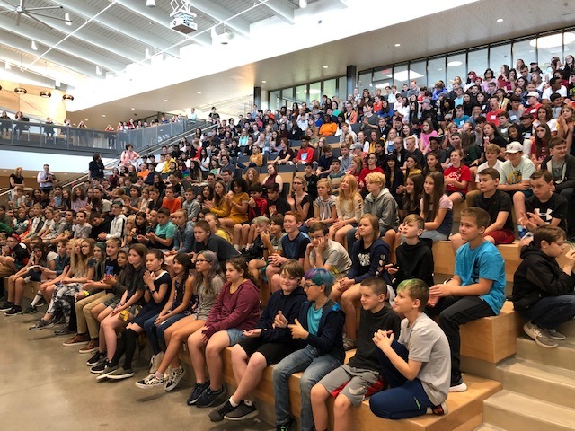 Discovery High School gym