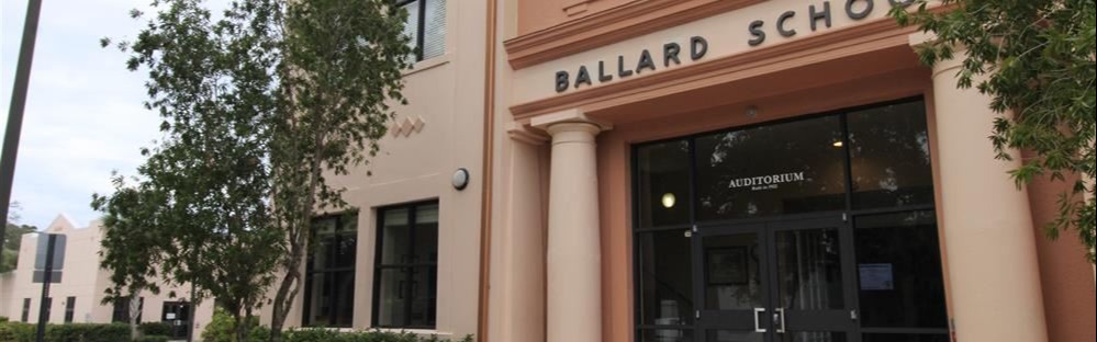 Front entrance of Ballard Elementary