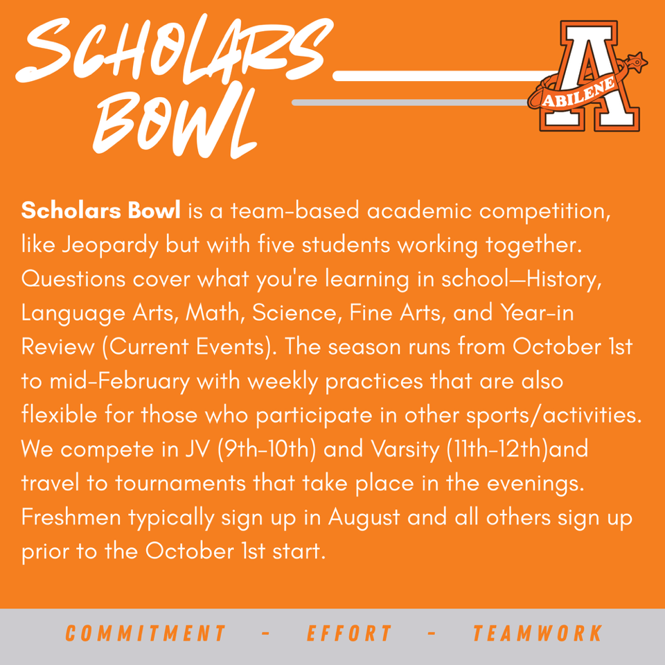 Scholars Bowl