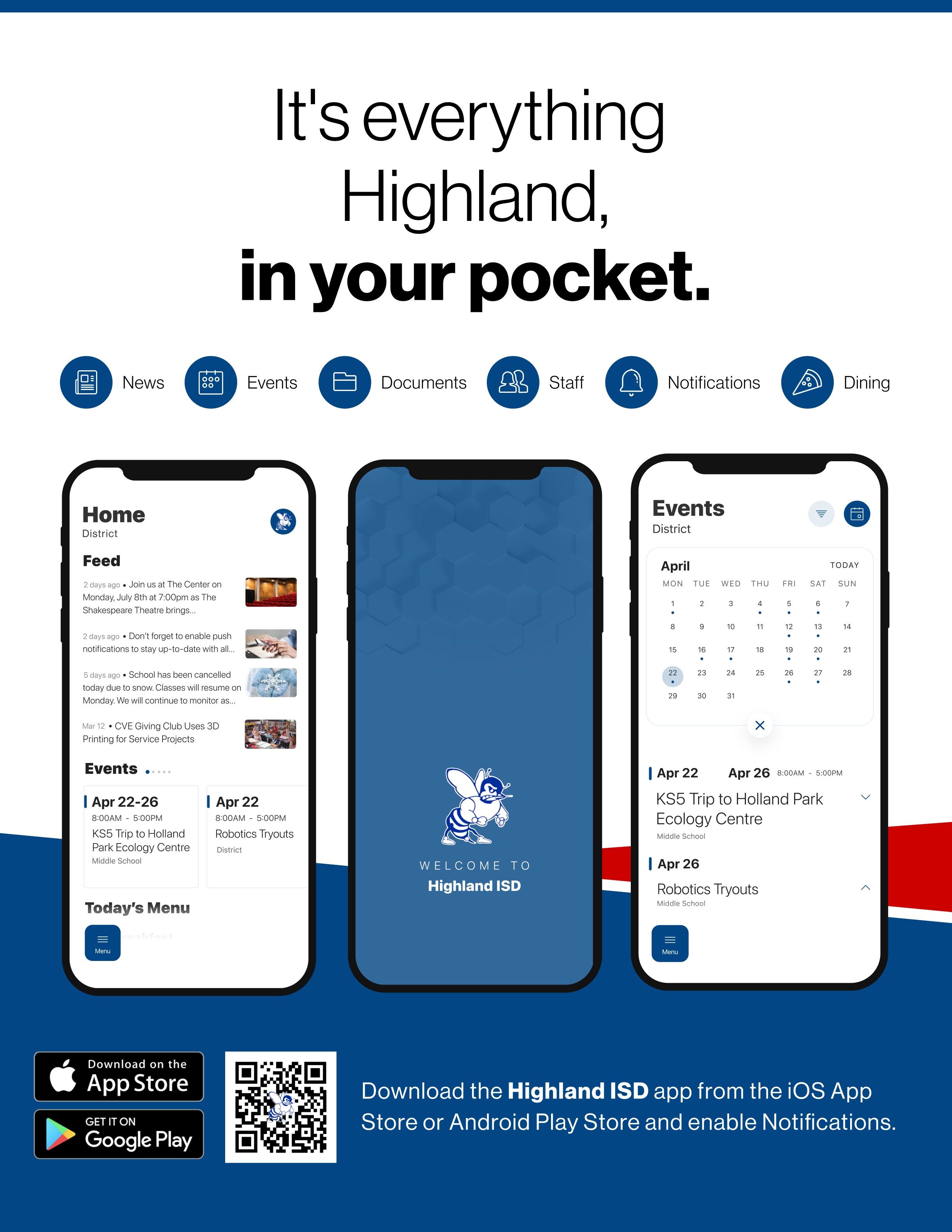 Highland School App