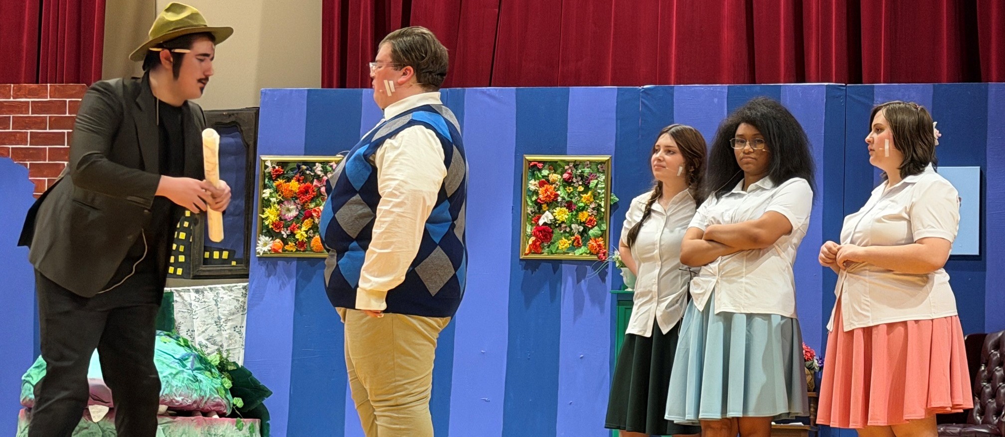 Harlan County High School drama production. 