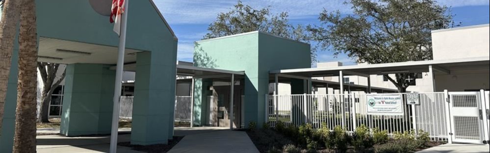 Haile Middle School entrance