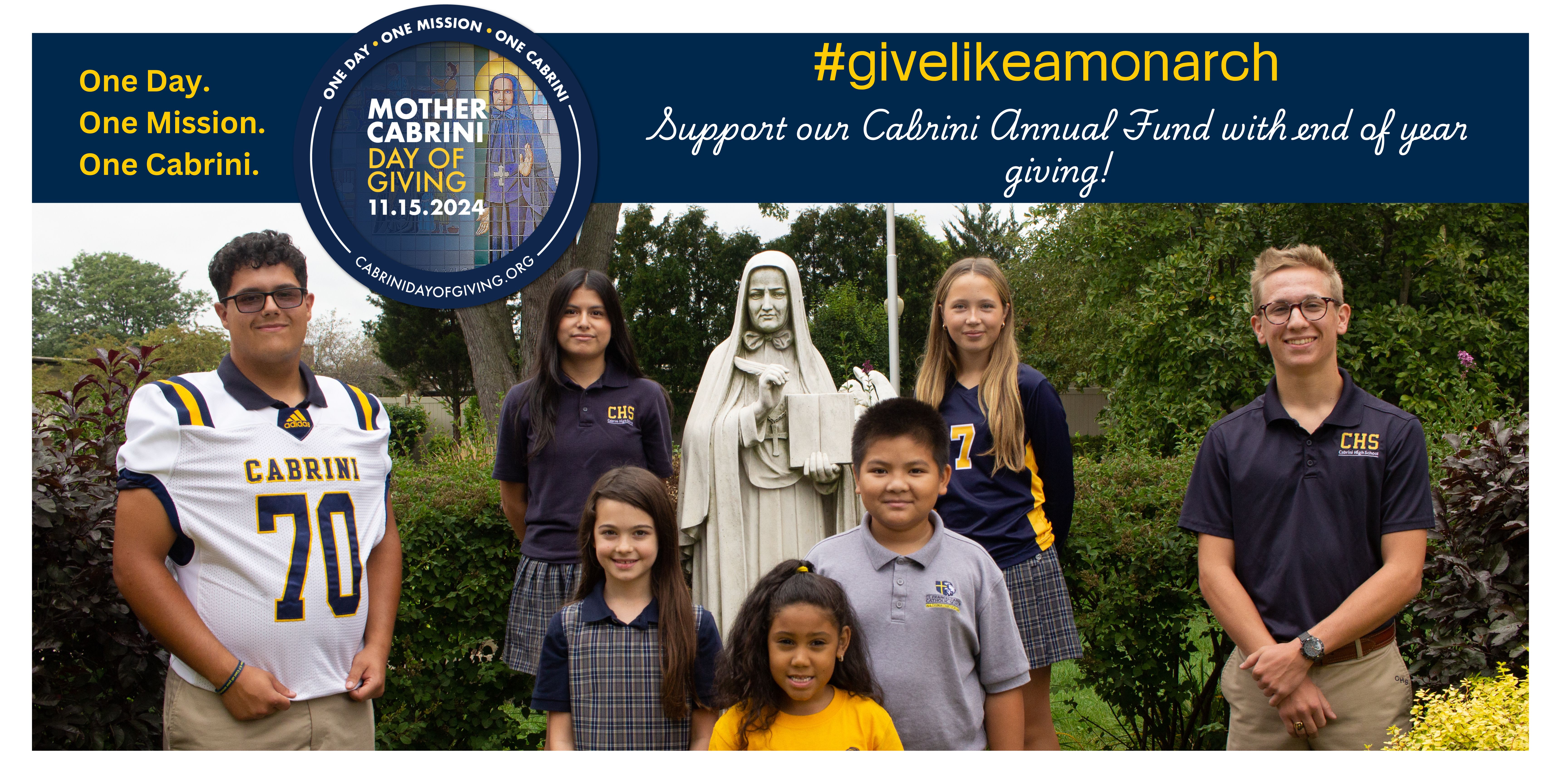 Mother Cabrini Day of Giving