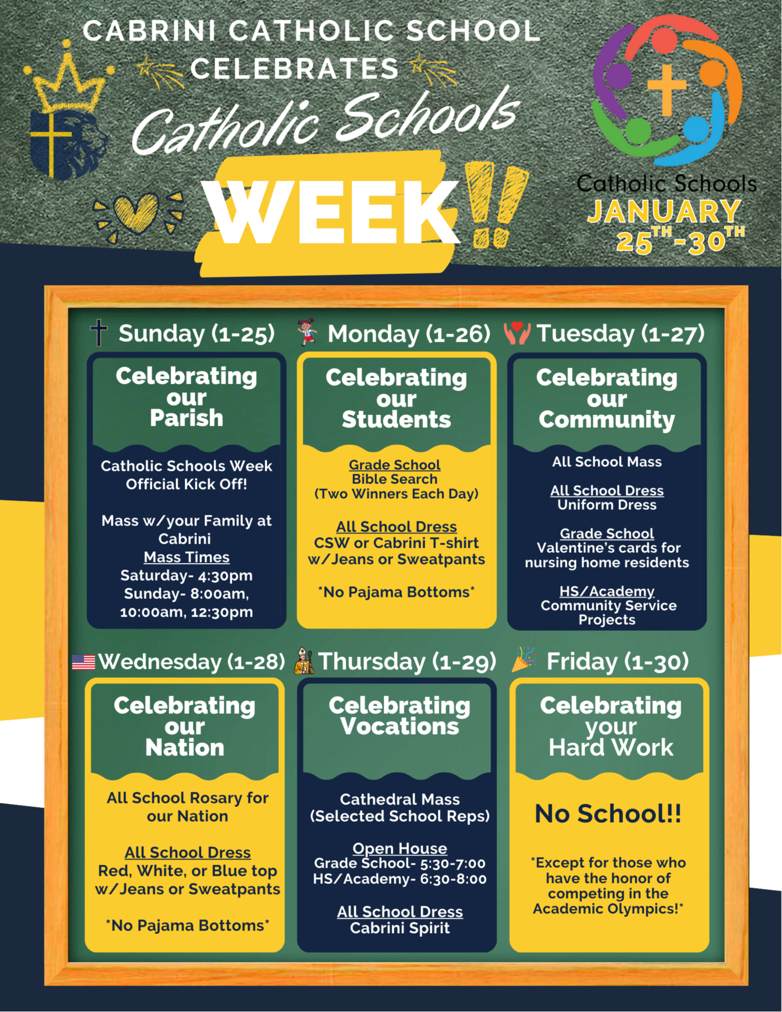 Catholic Schools week