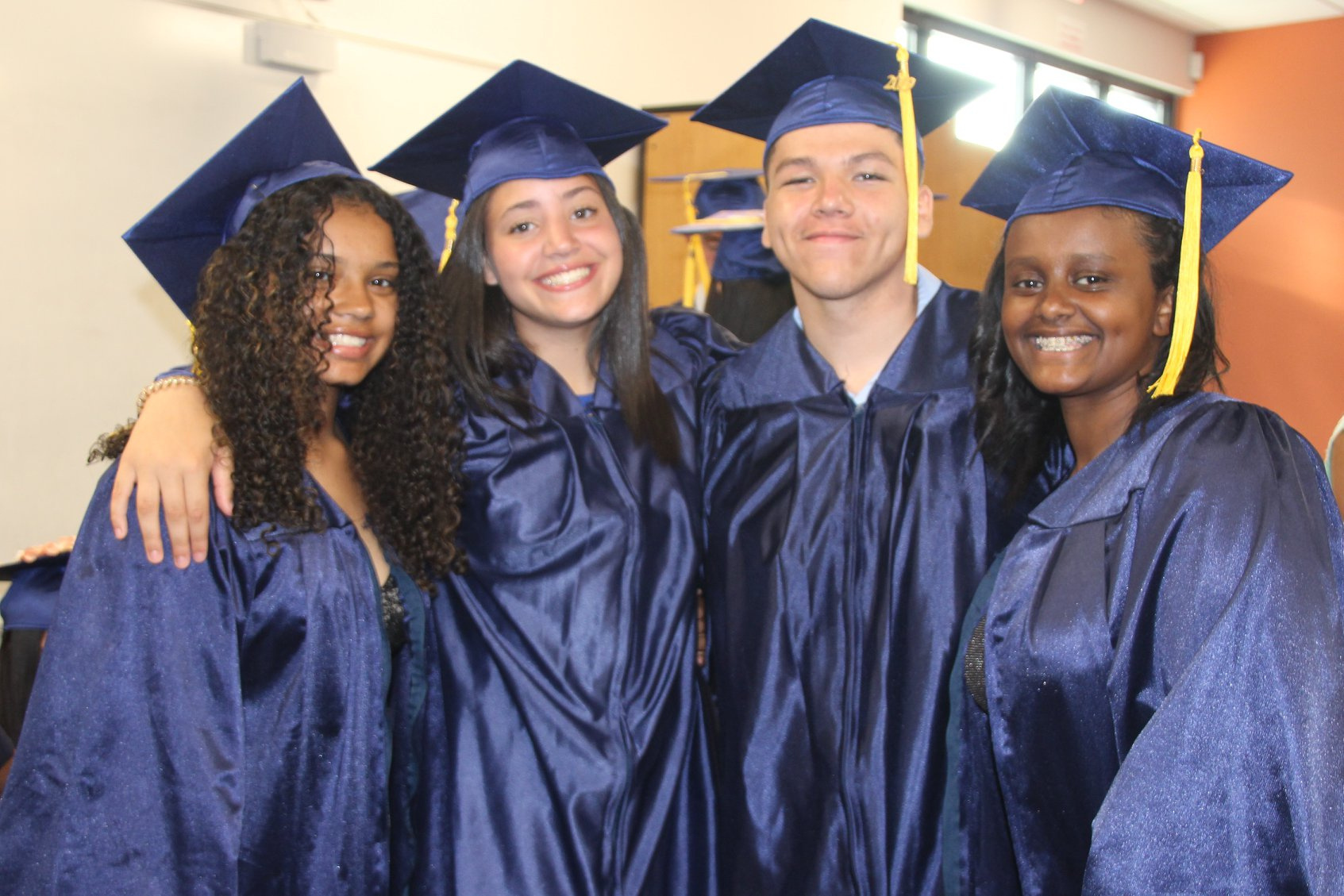 graduating students
