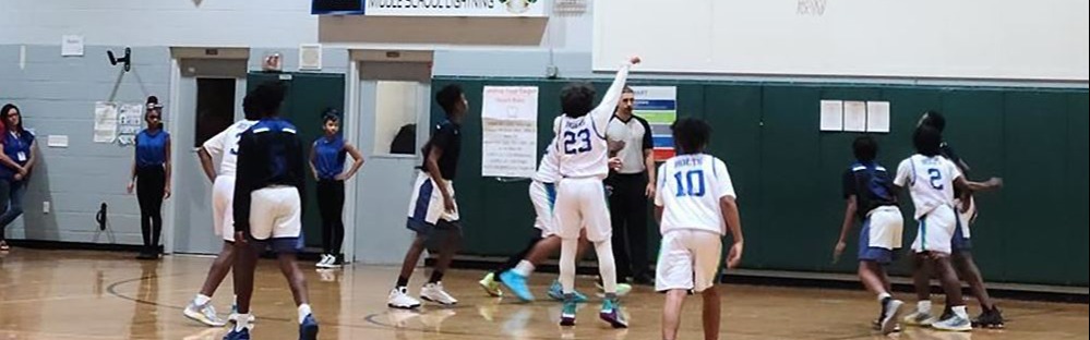 Middle School basketball game