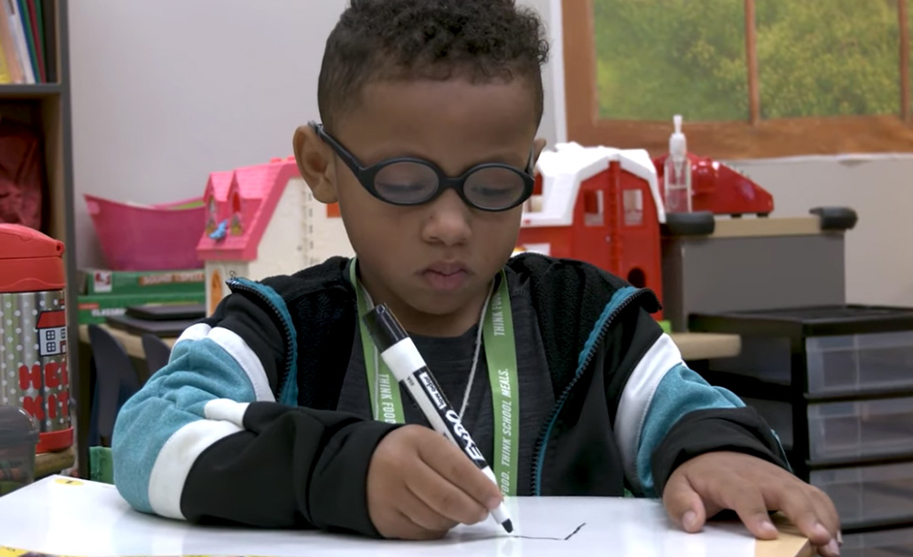 Child working 