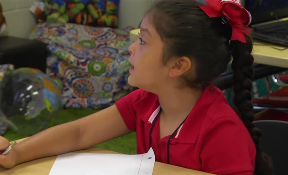 Child asking question
