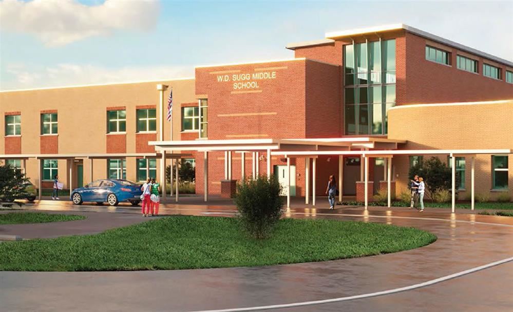 Sugg Middle School building photo