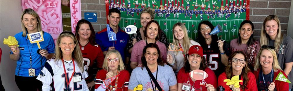 Staff Celebrating  Sports