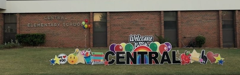 central elementary students smiling