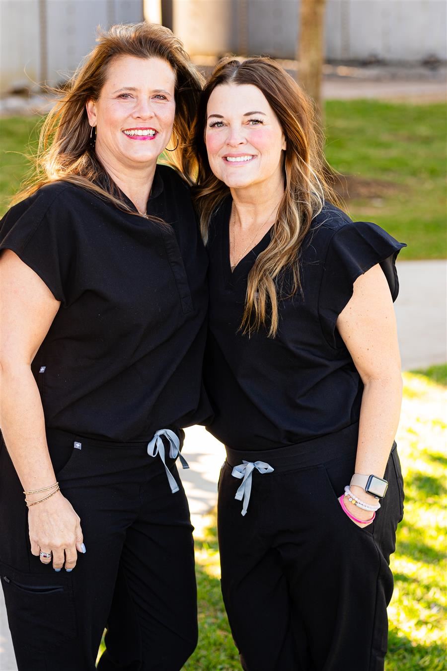 JHS Nurses Dawn Baker, RN and Pam Jordan, LVN