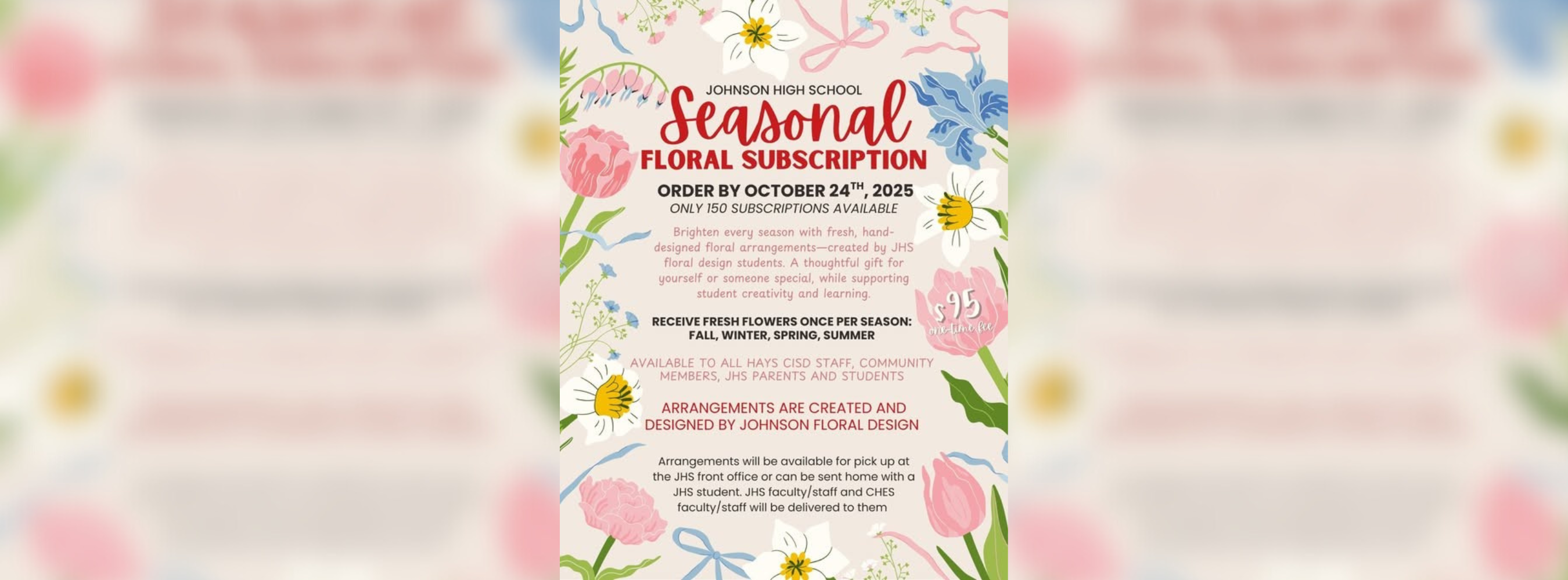 Seasonal Floral Subscription