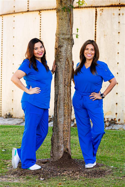 LHS Nurses Rita De La Cruz, RN & Christina Fehler, LVN