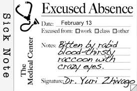 LOA Absence Note graphic
