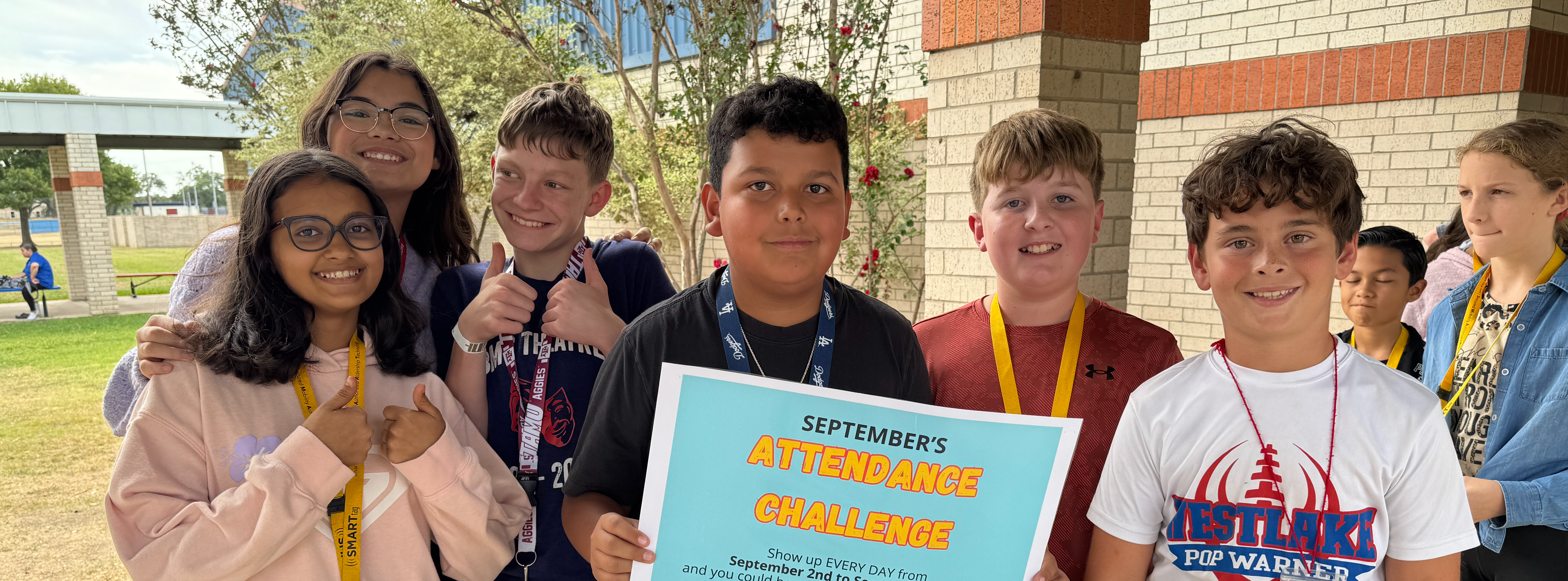 September Attendance Challenge Winners