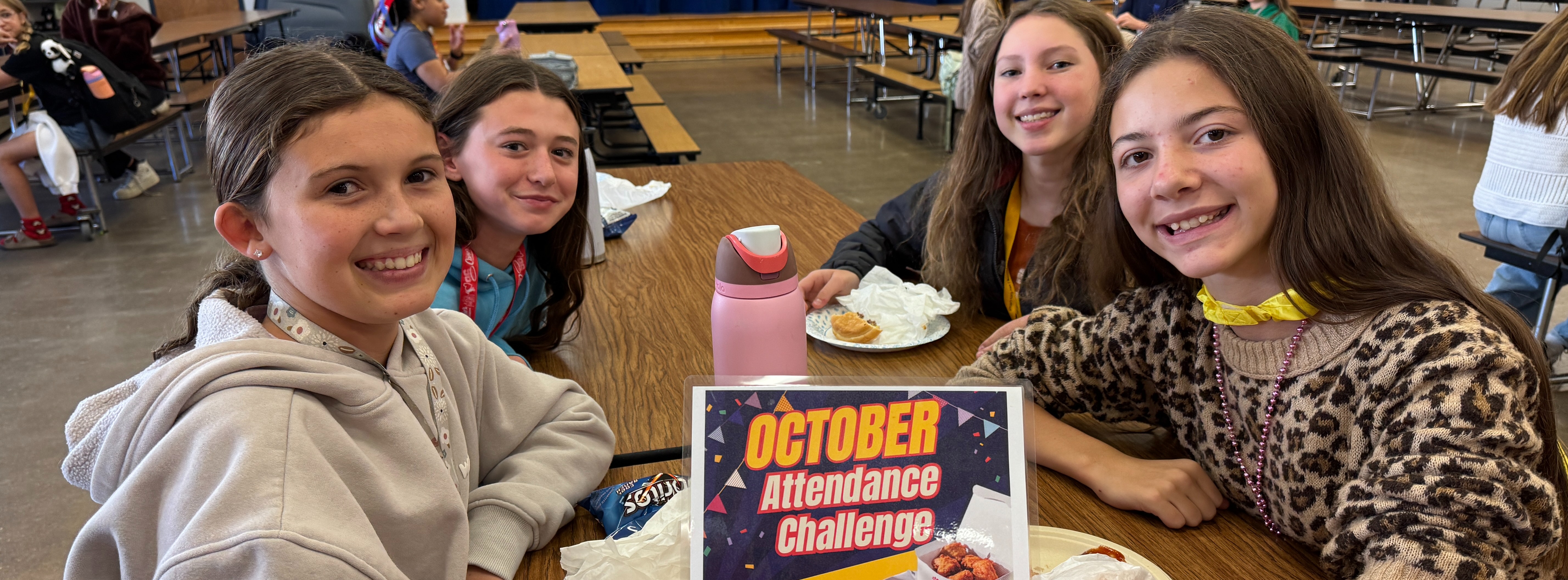 September Attendance Challenge Winners