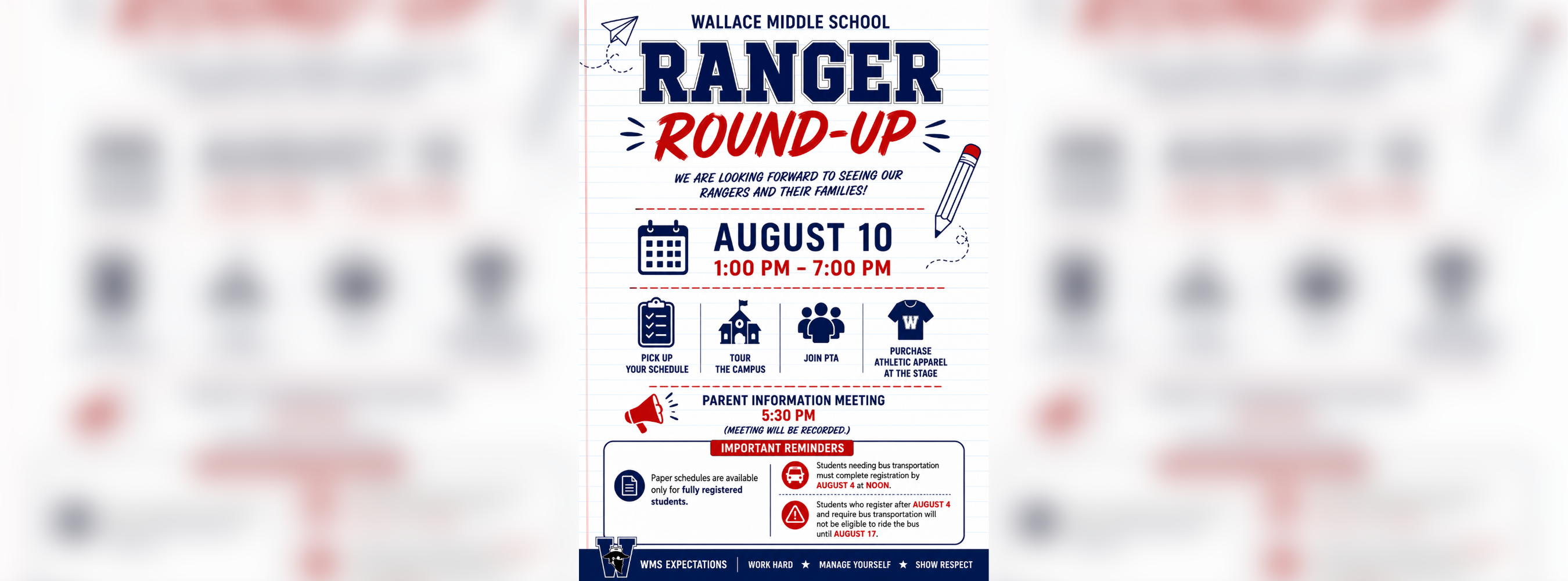 Ranger Round-Up flyer