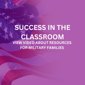 Image of American flag with text overlay.