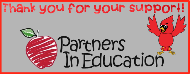 Thank you for your support! Partners in Education