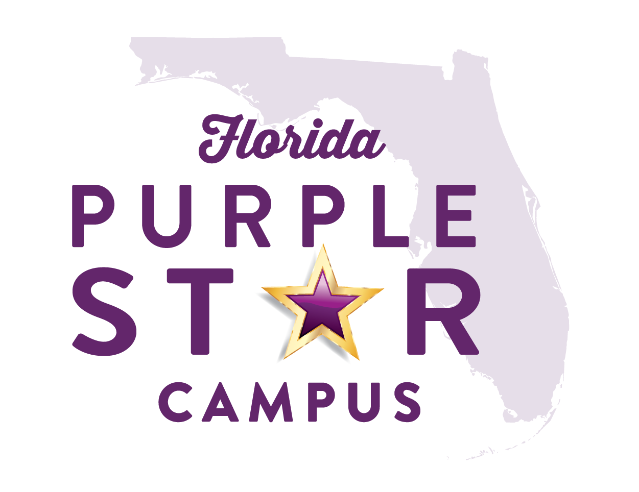 Florida Purple Star Campus School Logo