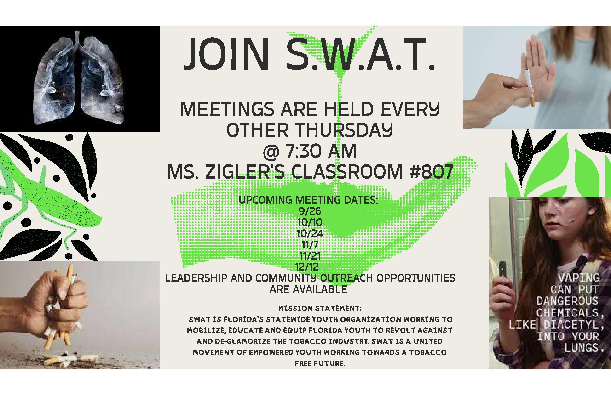 SWAT Dates 24-25