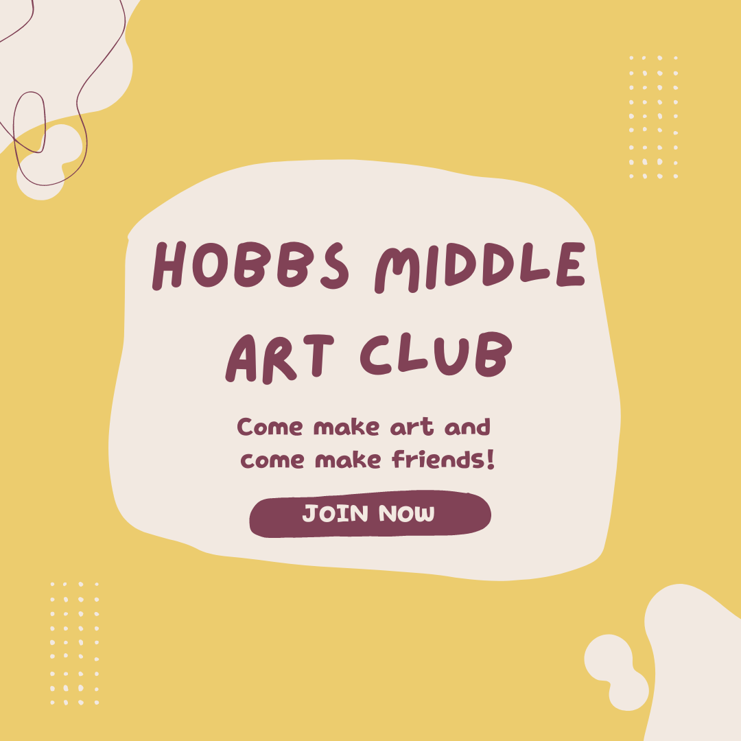 Hobbs Middle Art Club