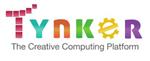 A colorful logo for Tynker, featuring the name in various bright colors with a gear icon and the tagline 'The Creative Computing Platform' below it.
