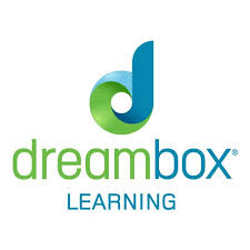 The logo features a stylized letter 'd' in blue and green, accompanied by the text 'dreambox LEARNING' in green.