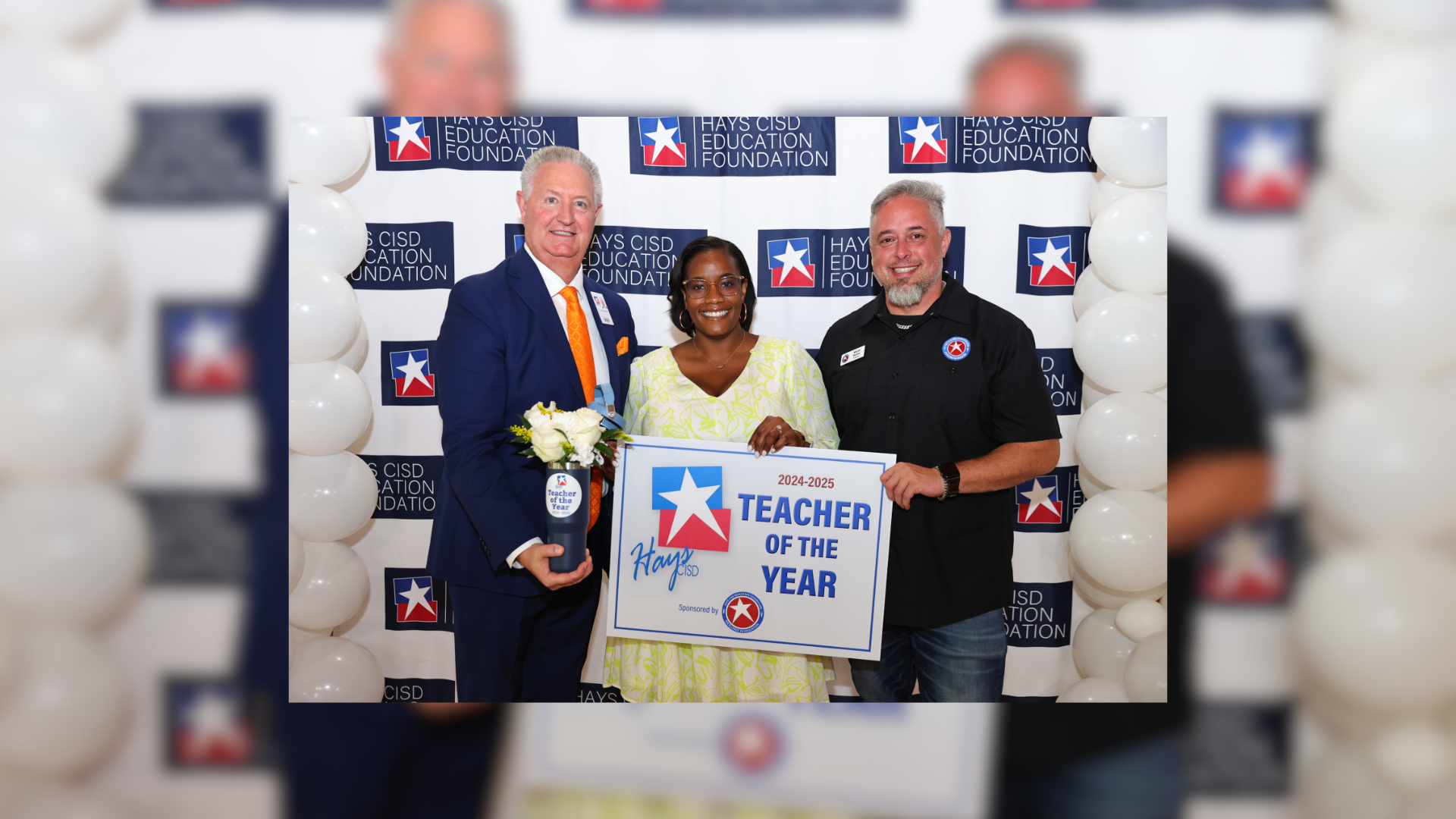 Congratulations to Ms. Giles for Campus Teacher of the Year 2024-2025