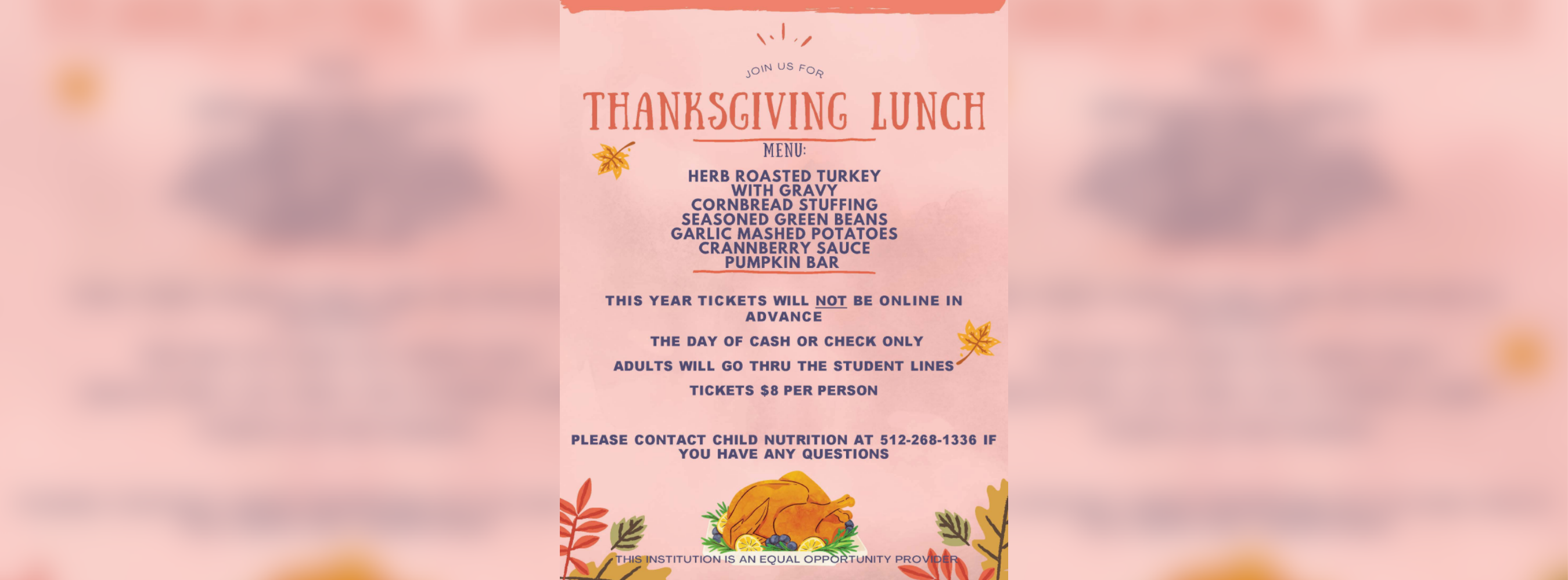 CES Thanksgiving Lunch 