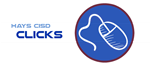 Hays CISD Clicks! logo
