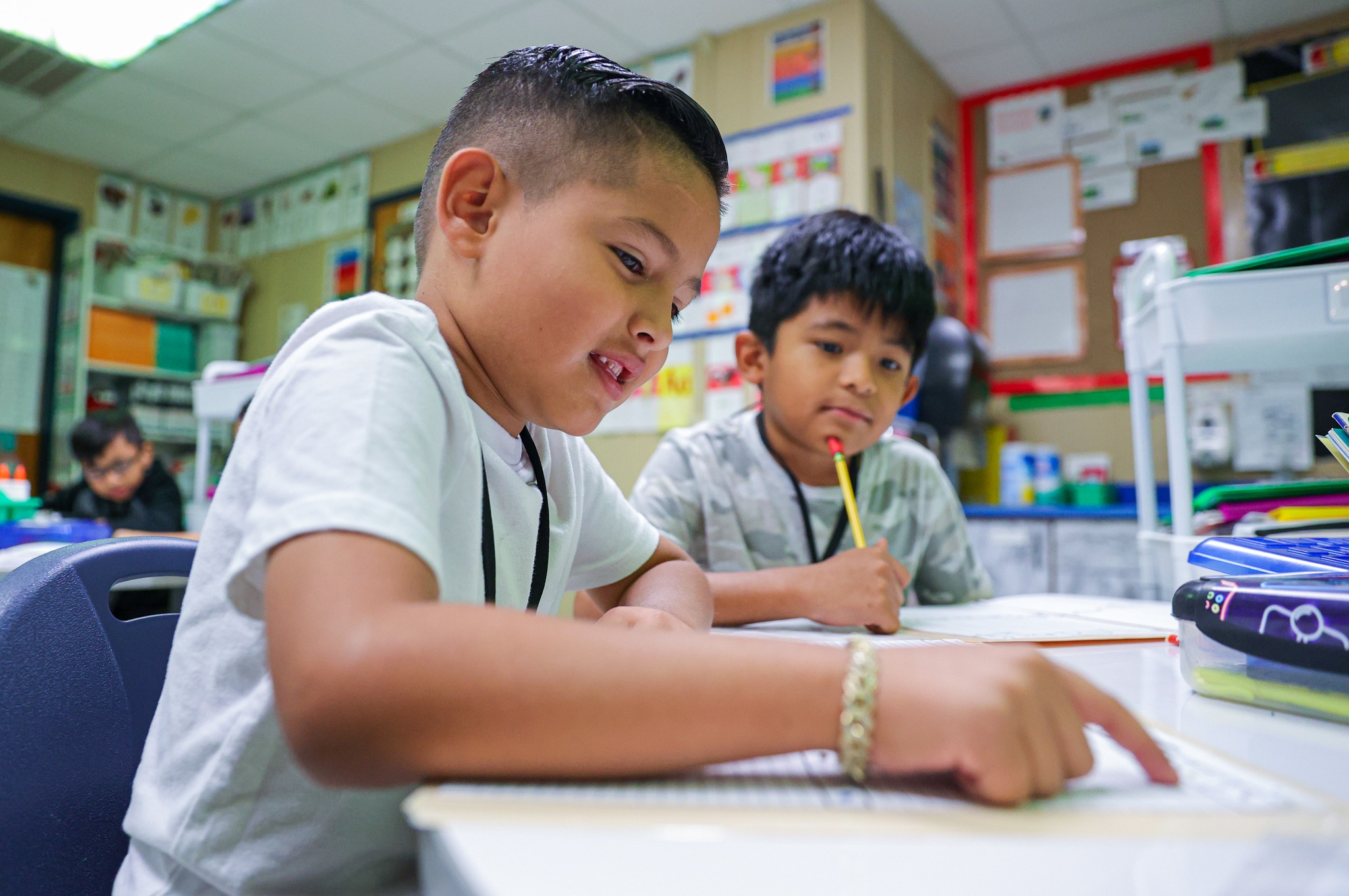 TGES students in class