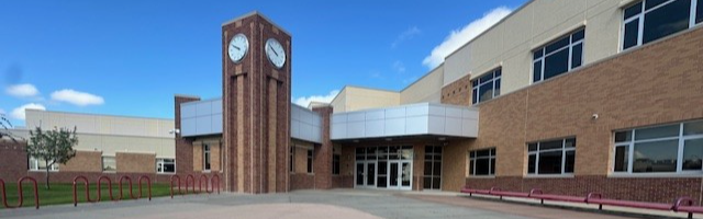 Front of building