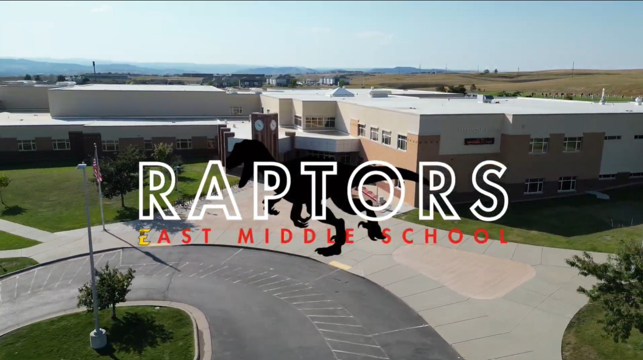Front of School- Raptors, East Middle School